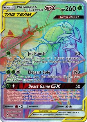 Pheromosa & Buzzwole-GX - 215/214