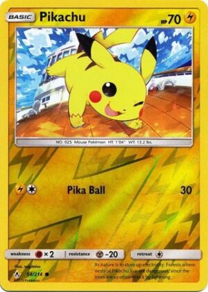 Pikachu - 54/214 - Reverse