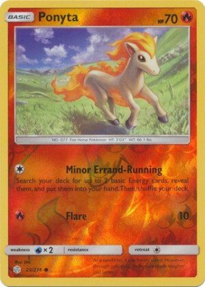 Ponyta  - 23/236 - Reverse