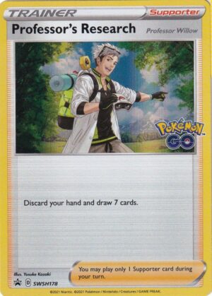 Professor's Research (Professor Willow) - SWSH178 - Line Holo