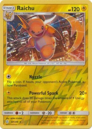 Raichu - 67/236 - Reverse