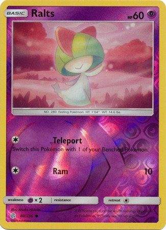 Ralts  – 80/236 – Reverse