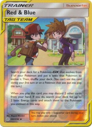 Red & Blue - 202/236 - Reverse