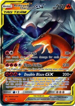 Reshiram & Charizard-GX - 20/214