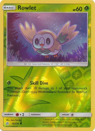 Rowlet  – 18/236 – Reverse