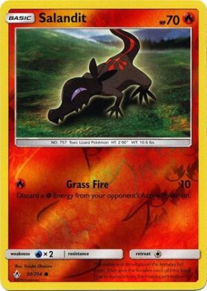 Salandit - 30/214 - Reverse