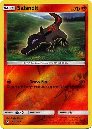 Salandit - 30/214 - Reverse