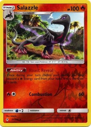 Salazzle - 31/214 - Reverse