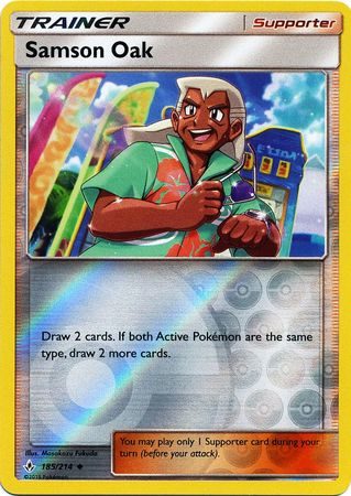 Samson Oak - 185/214 - Reverse