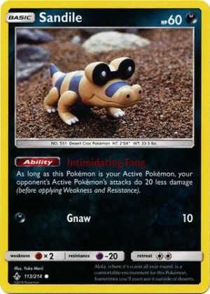 Sandile - 113/214 - Reverse
