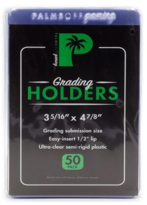 Semi Rigid Card Saver 50 stk. top-loading (84x123mm) - Palms Off Grading