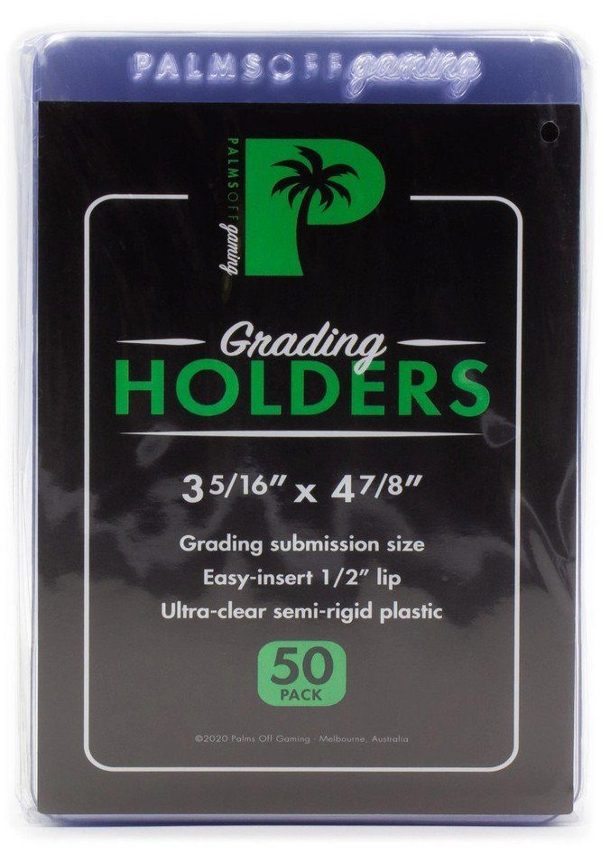 Semi Rigid Card Saver 50 stk. top-loading (84x123mm) - Palms Off Grading