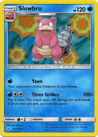 Slowbro - 43/214 (Holo)
