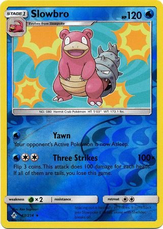 Slowbro - 43/214 - Reverse