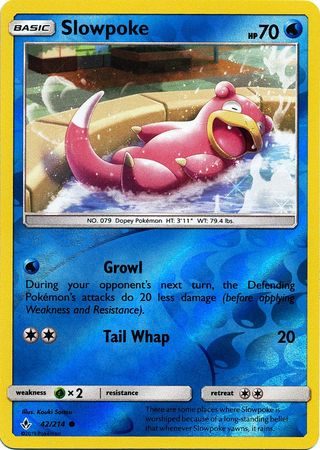 Slowpoke - 42/214 - Reverse