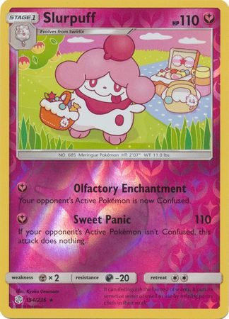 Slurpuff  - 154/236 - Reverse