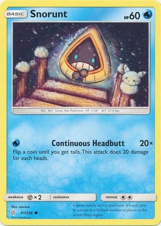 Snorunt – 47/236
