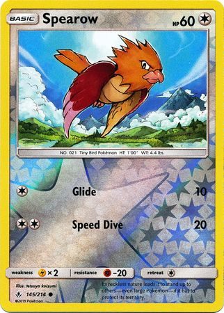 Spearow - 145/214 - Reverse