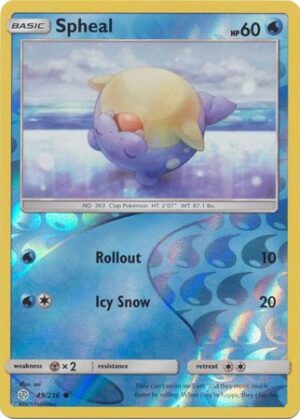 Spheal  - 49/236 - Reverse