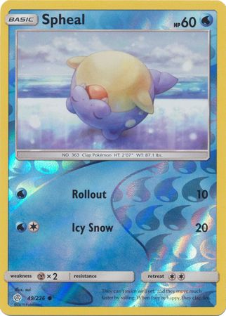 Spheal  - 49/236 - Reverse