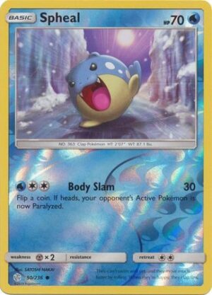 Spheal  - 50/236 - Reverse
