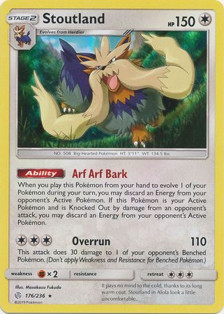 Stoutland – 176/236 (Holo)