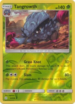 Tangrowth  - 6/236 - Reverse