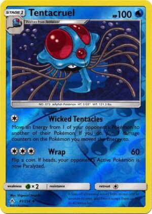 Tentacruel - 41/214 - Reverse