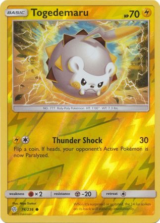 Togedemaru  - 74/236 - Reverse