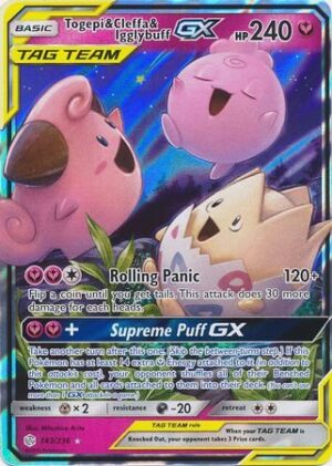 Togepi & Cleffa & Igglybuff-GX  - 143/236