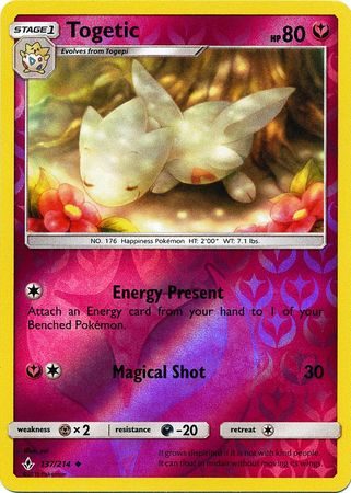 Togetic - 137/214 - Reverse