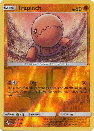 Trapinch  - 108/236 - Reverse