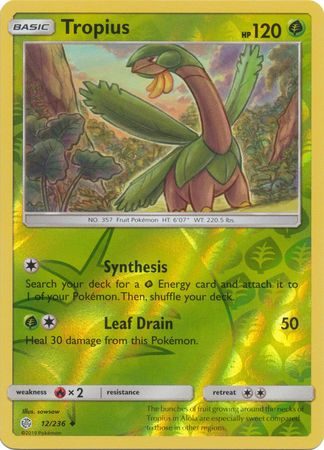 Tropius  – 12/236 – Reverse