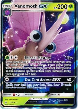 Venomoth-GX - 12/214