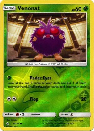 Venonat - 9/214 - Reverse