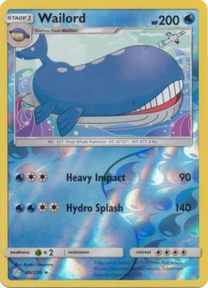 Wailord  - 46/236 - Reverse