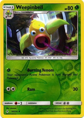 Weepinbell - 14/214 - Reverse