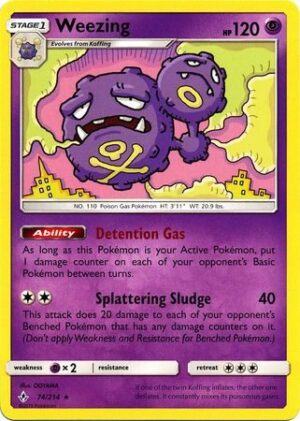 Weezing - 74/214