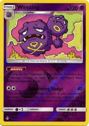 Weezing - 74/214 - Reverse