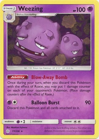 Weezing  - 77/236