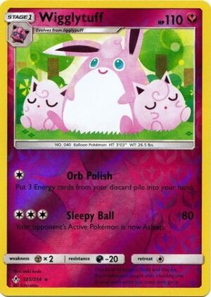 Wigglytuff - 135/214 - Reverse