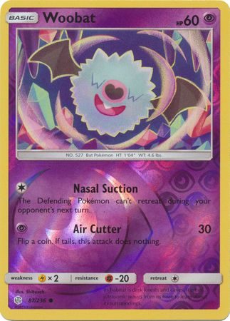 Woobat  – 87/236 – Reverse