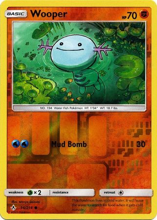 Wooper - 96/214 - Reverse