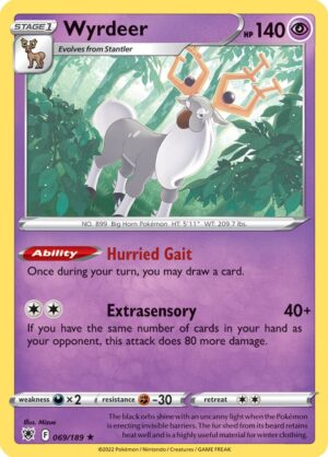 Wyrdeer - 069/189 - Non Holo