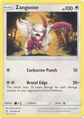 Zangoose  – 173/236