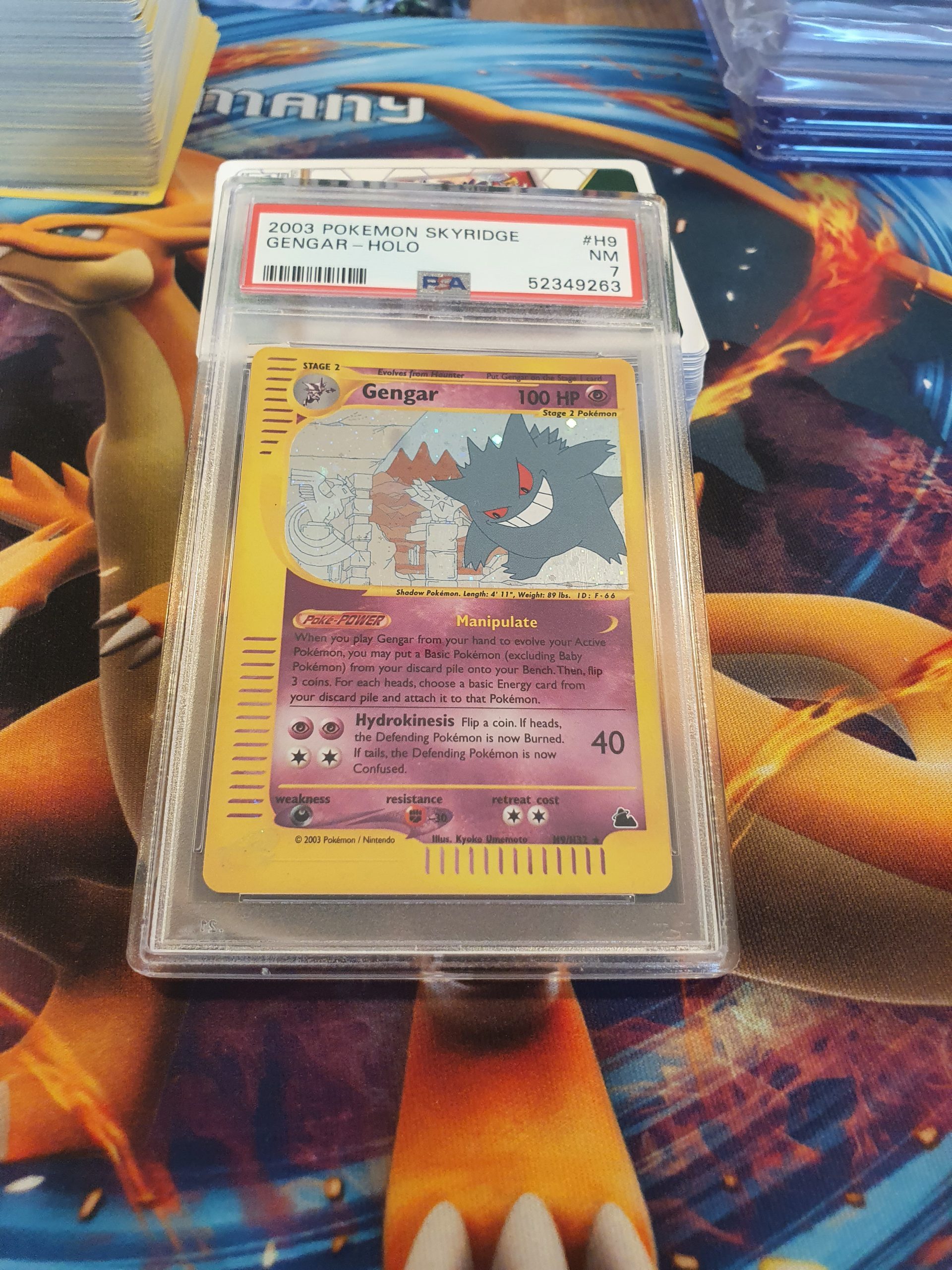 Gengar PSA 7 - Gradede pokemon kort på Pokemons.dk