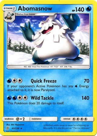 Abomasnow – 42/236
