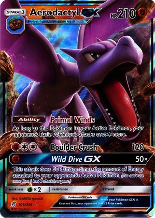 Aerodactyl GX - 106/236