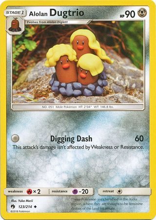 Alolan Dugtrio - 123/214