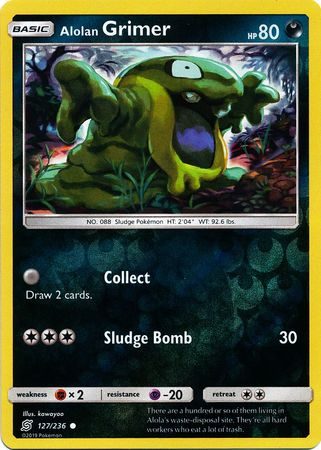 Alolan Grimer - 127/236 - Reverse